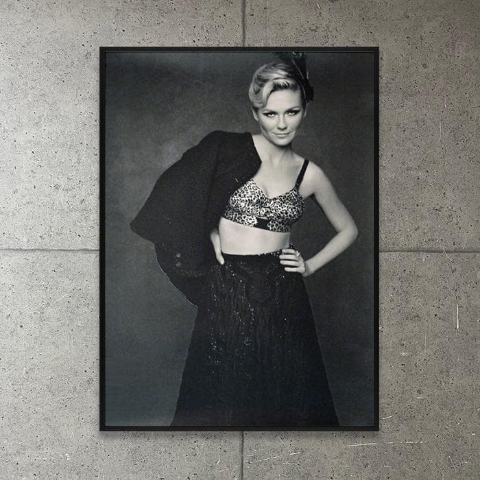 額装品/シャネル キルスティン ダンスト/ラガーフェルド/ポスター/インテリア