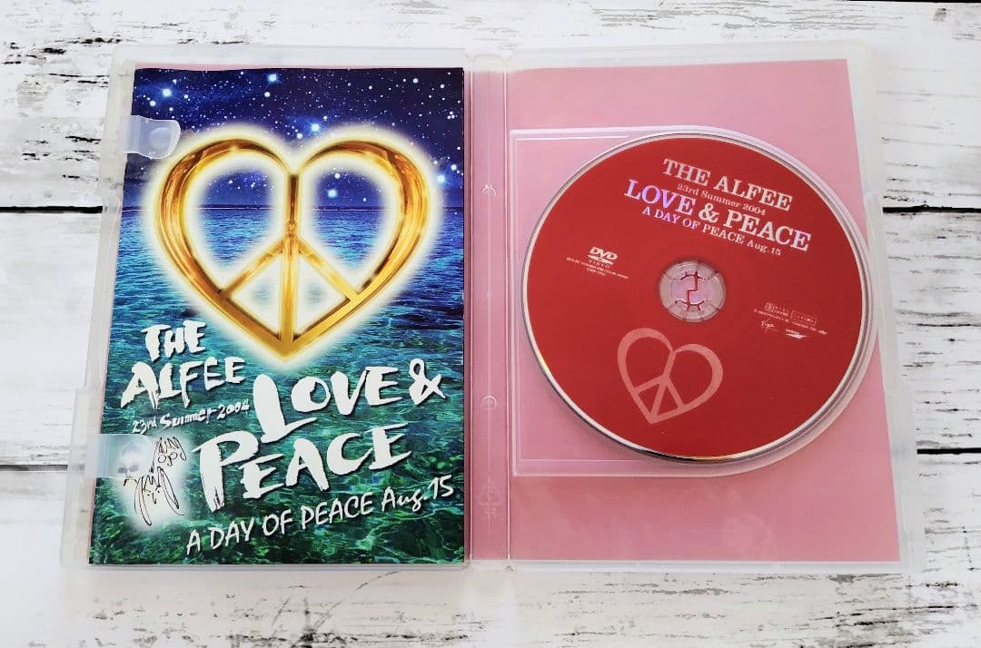 【DVD】THE ALFEE 2004 LOVE ＆ PEACE
