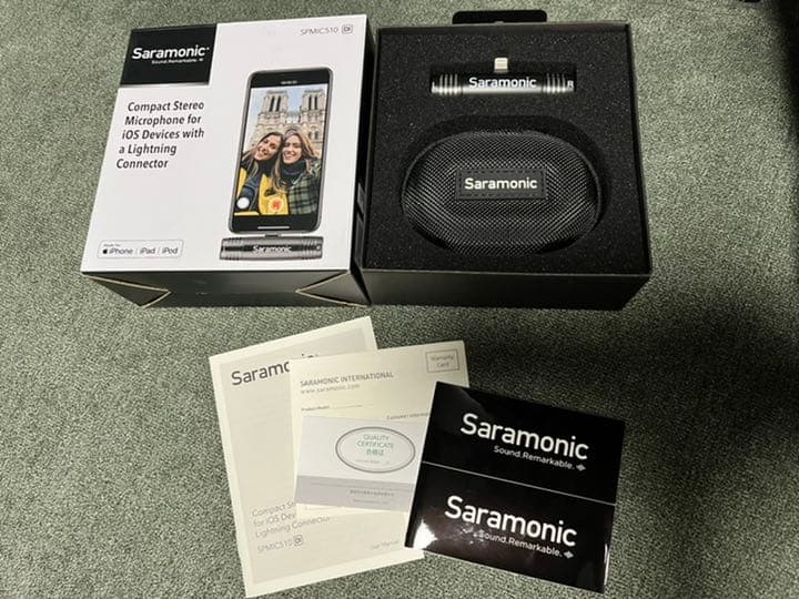 Saramonic SPMIC510Di iOS用 Lightning マイク