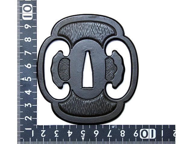 鍔　肥後木瓜図 T-019-4IR4