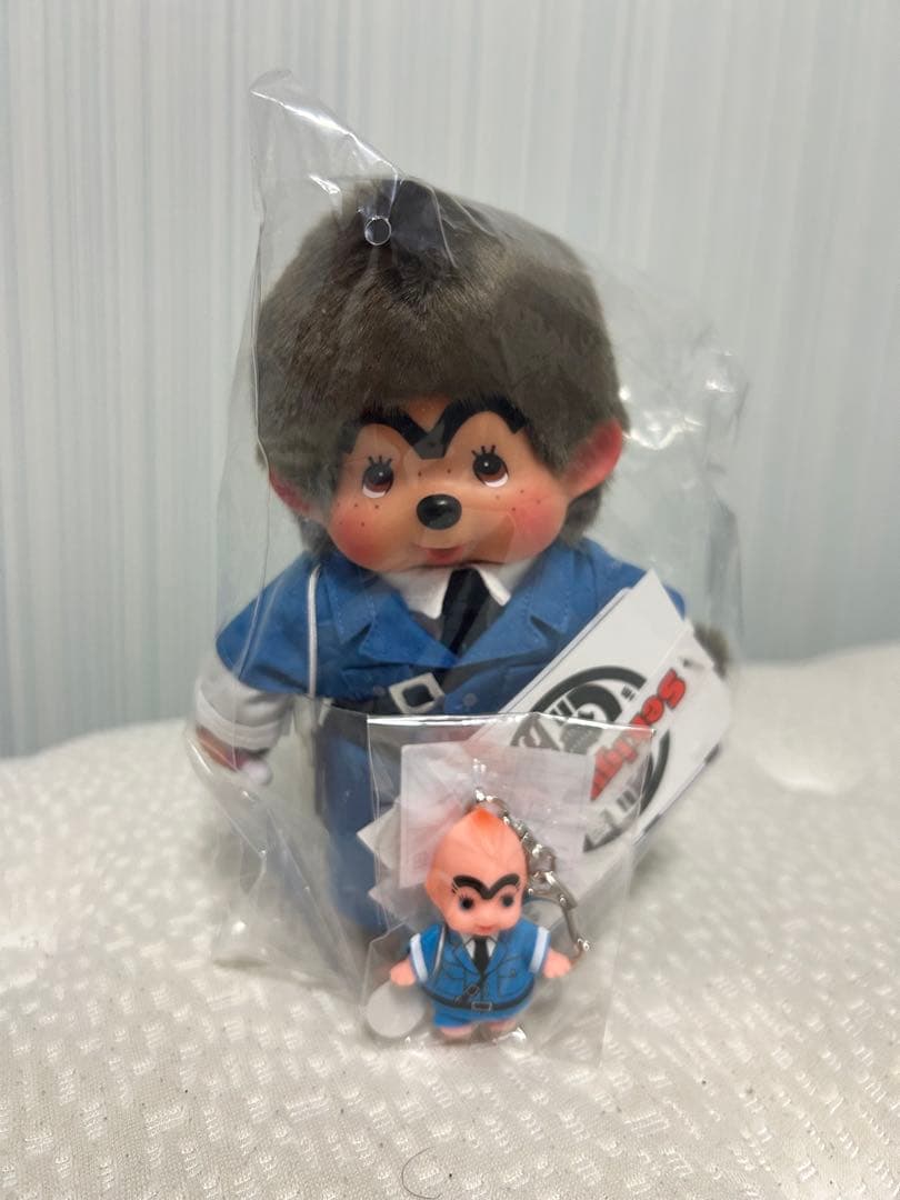 両津勘吉 モンチッチ ＋キューピーセットこち亀 ぬいぐるみ Sサイズ　新品