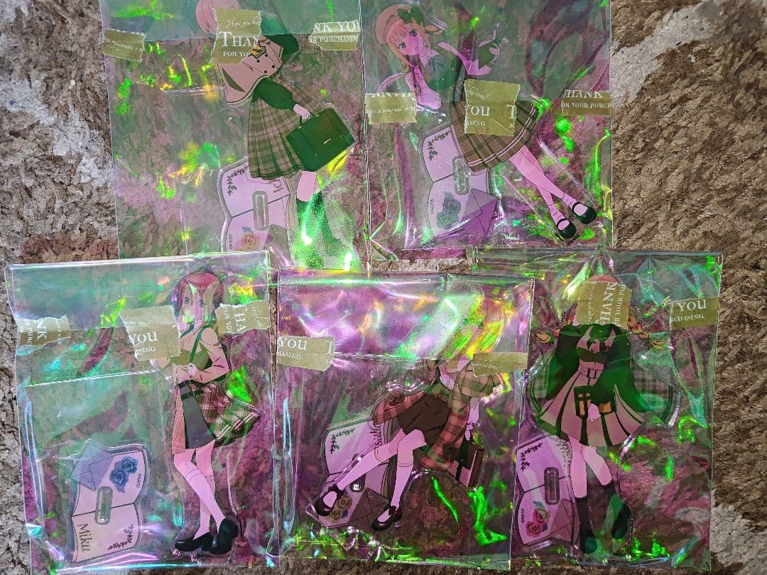 ごと嫁アクスタ五人セット まとめ売り（バラ買〇）