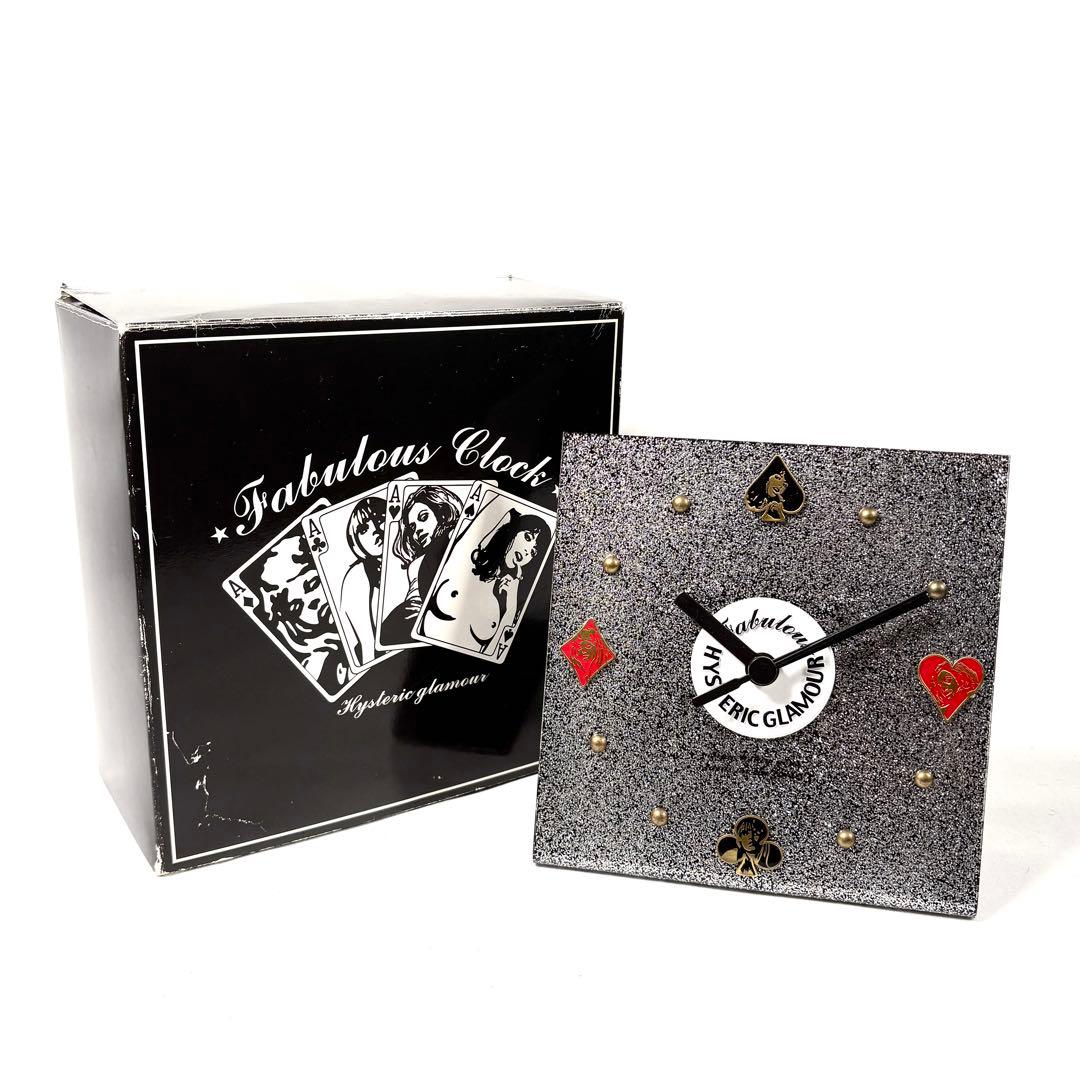 【非売品】ヒステリックグラマー　ノベルティ　置時計　動作確認済み