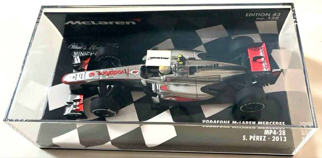 ミニチャンプス　スパーク等　F1 ミニカー　ペレス　マクラーレン等セット1/43