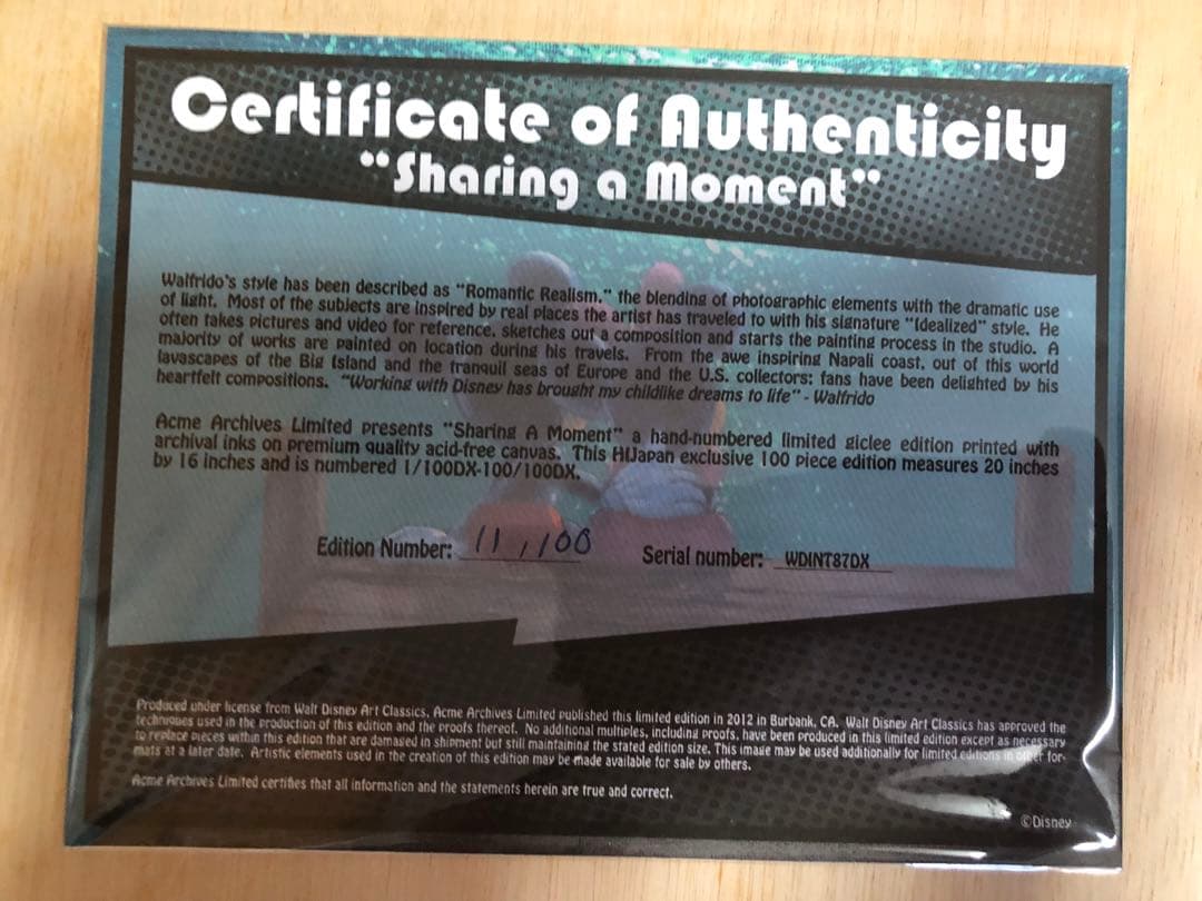 限定100枚新宿高島屋購入ミッキー&ミニー隠れミッキーのレアなコレクション