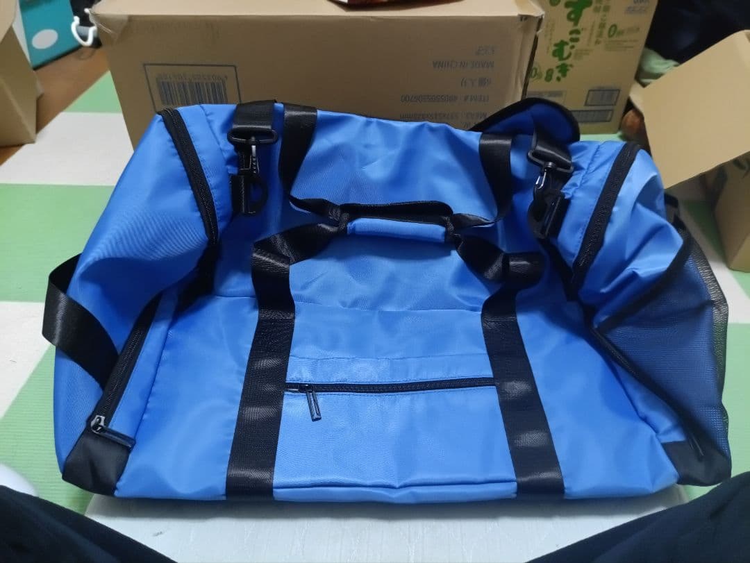 FIRM ABS ボストンバッグ 青