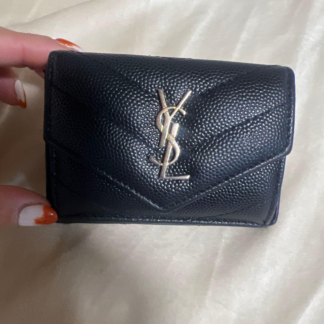 YSL サンローラン 三つ折財布