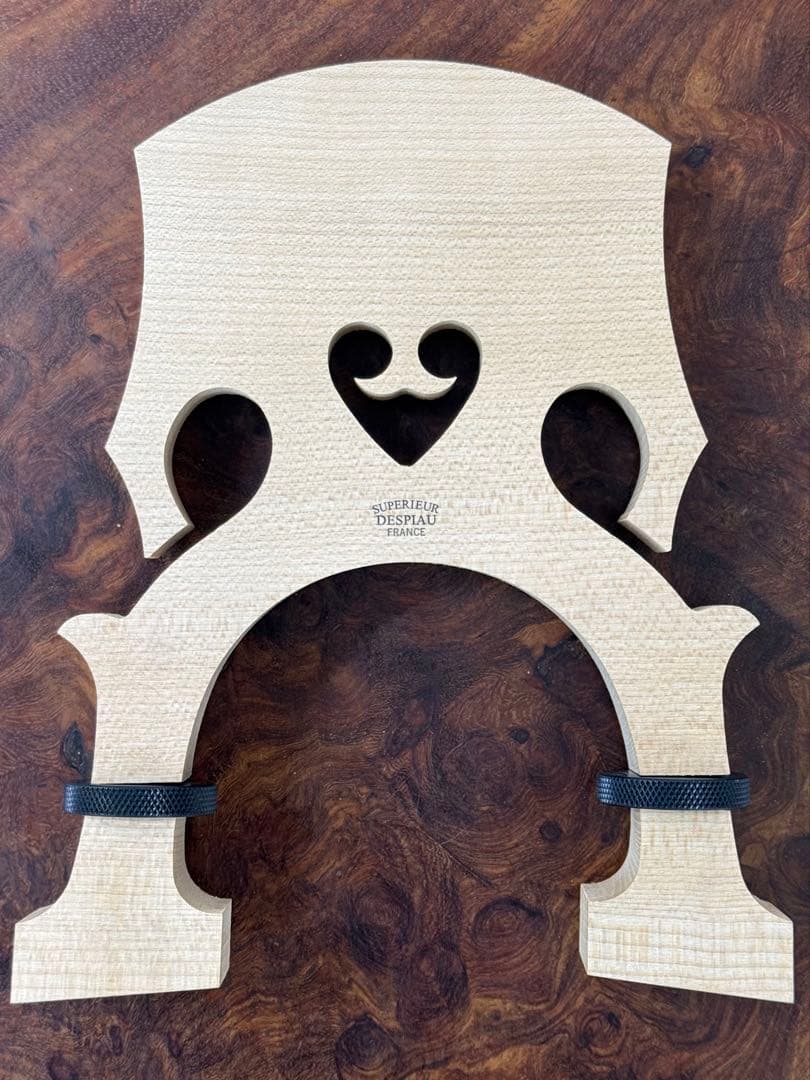 【新品】ウッドベース用 アジャスター付き駒（3/4）フランス製！