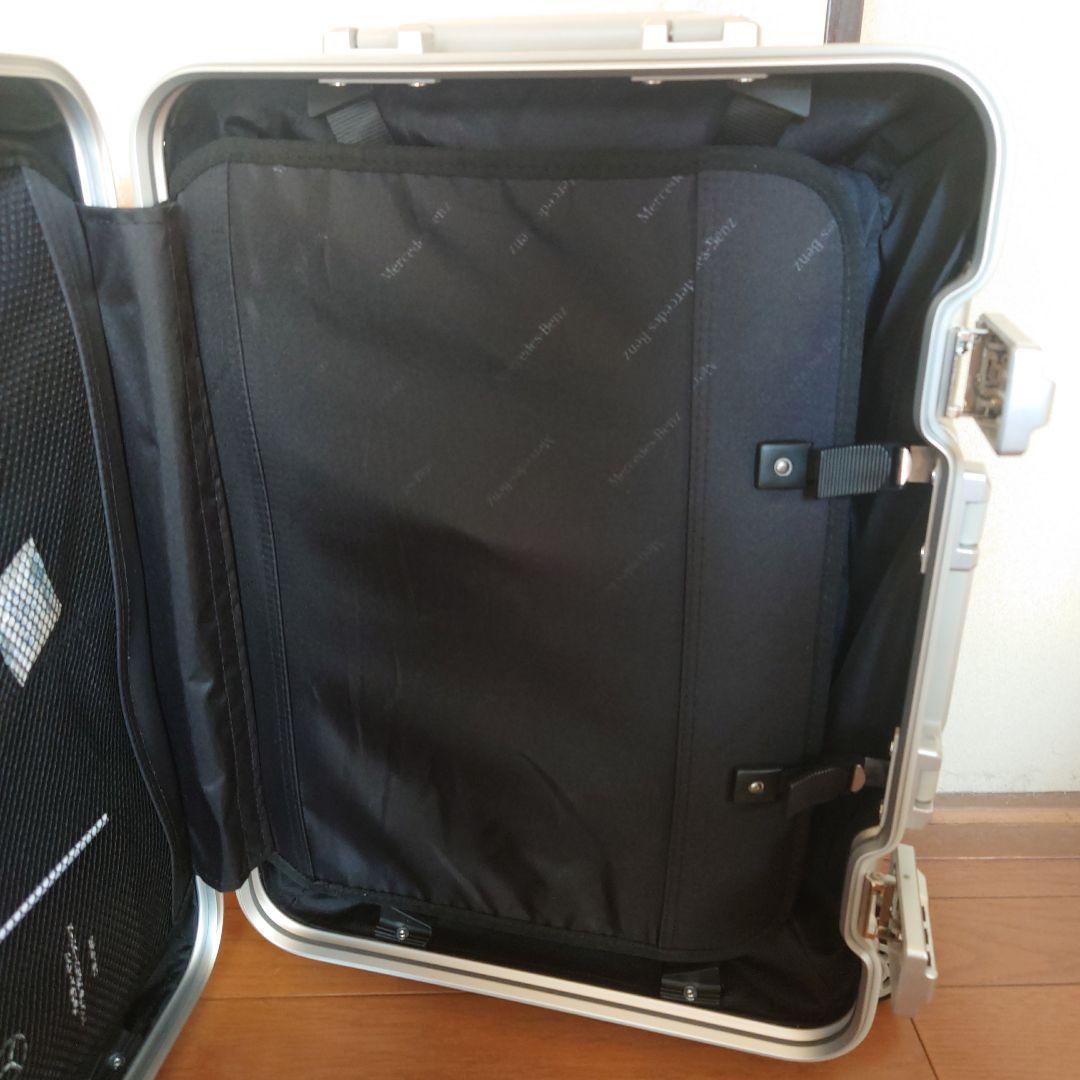 【新品未使用】メルセデスベンツ アルミスーツケース キャリーケース 32L