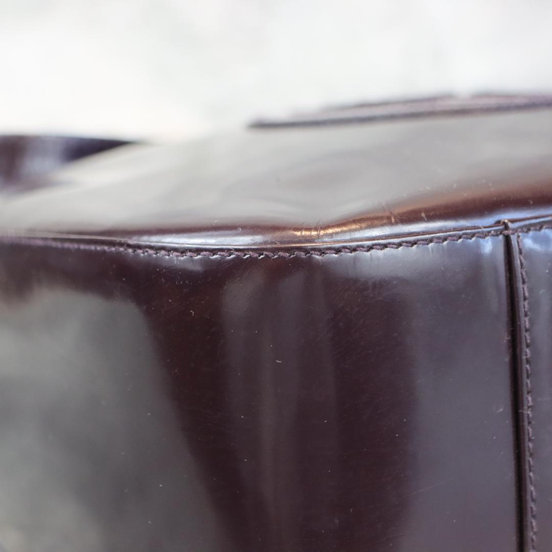 GUCCI グッチ SOHO ソーホー ショルダーバッグ エナメル