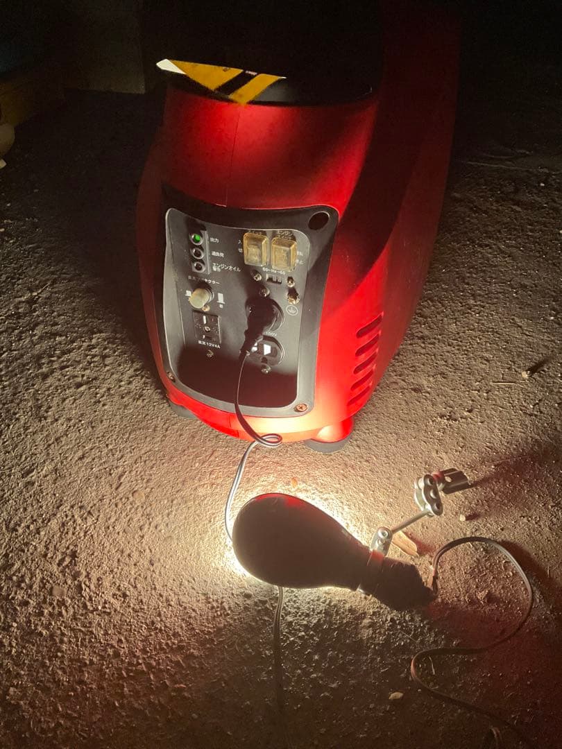 ポータブル発電機1500w HAIGE DY1500LB メンテナンス済み