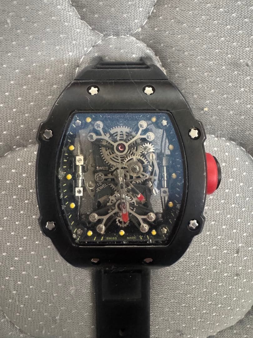 リシャール・ミル 自動巻き時計 スケルトン