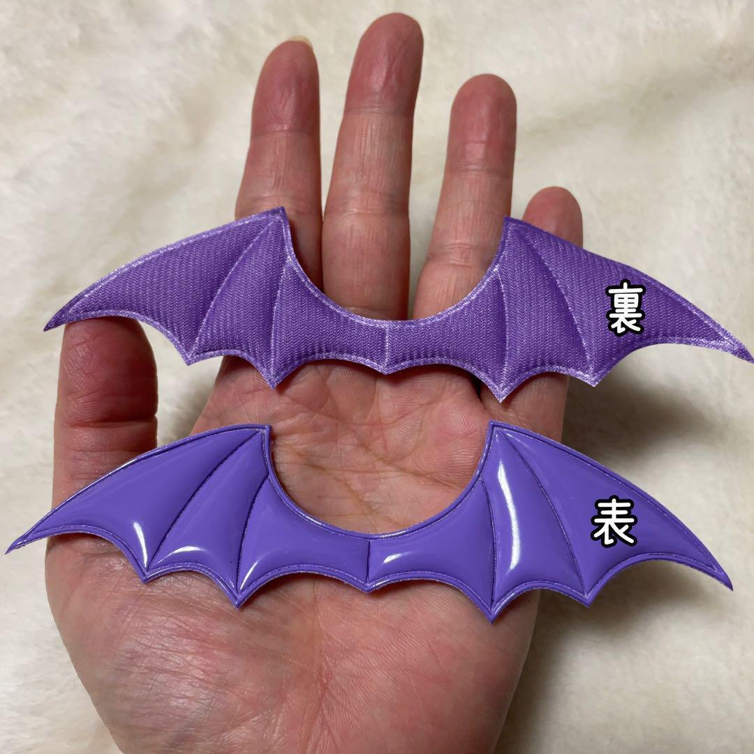 tuki様　デビルパーツ紫　ハンドメイド　ぬいぐるみ　ぬい服　ちびぐるみ