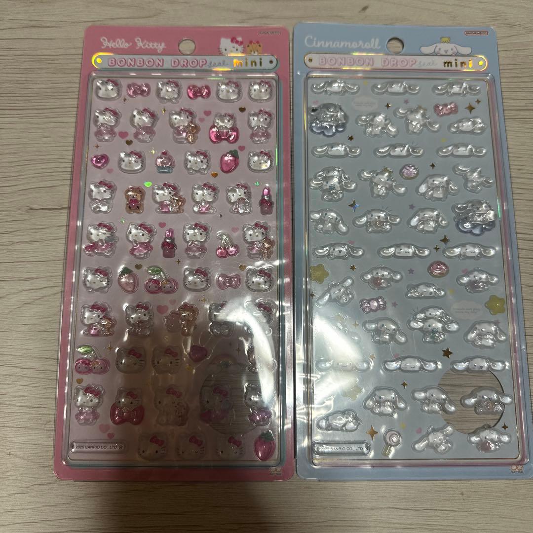 サンリオ ディズニー たまごっち ボンボンドロップシール