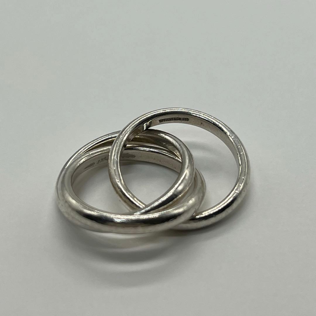 ティファニー TIFFANY トリニティリング 3連リング 12号 SV925