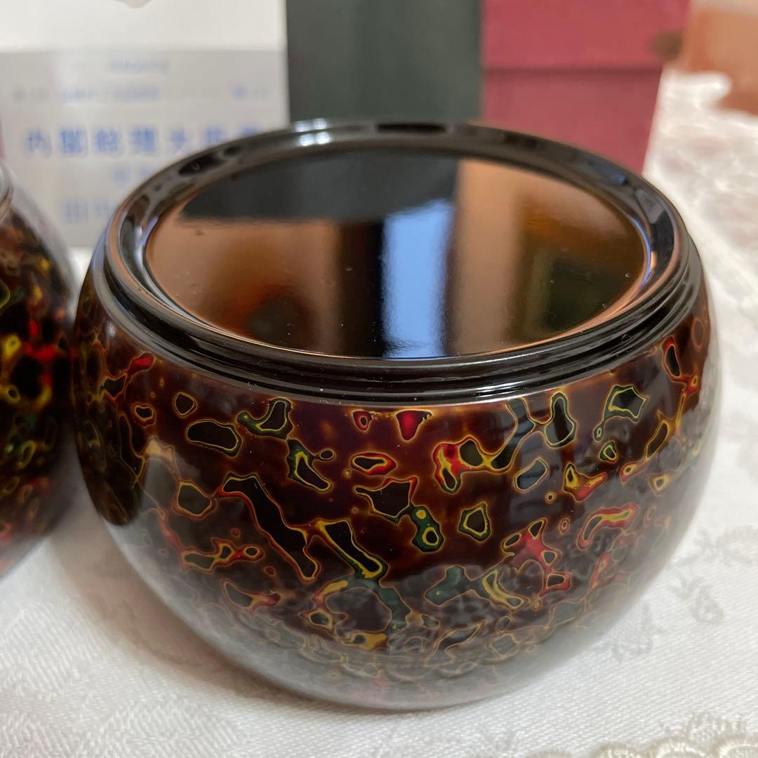 津軽塗　田中屋　ボウル　椀　2個セット　未使用