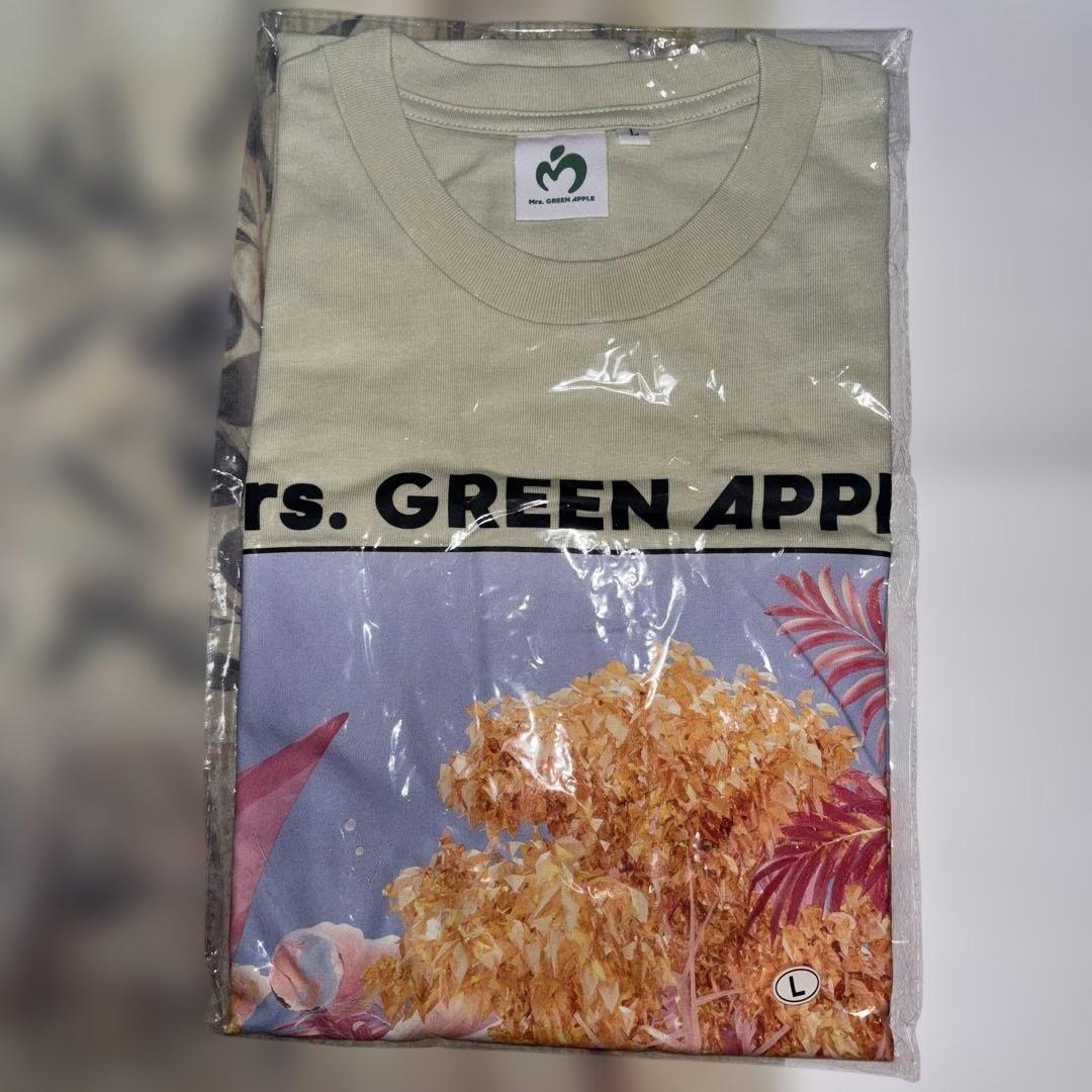 Mrs. GREEN APPLEUtopia TシャツLight Green L