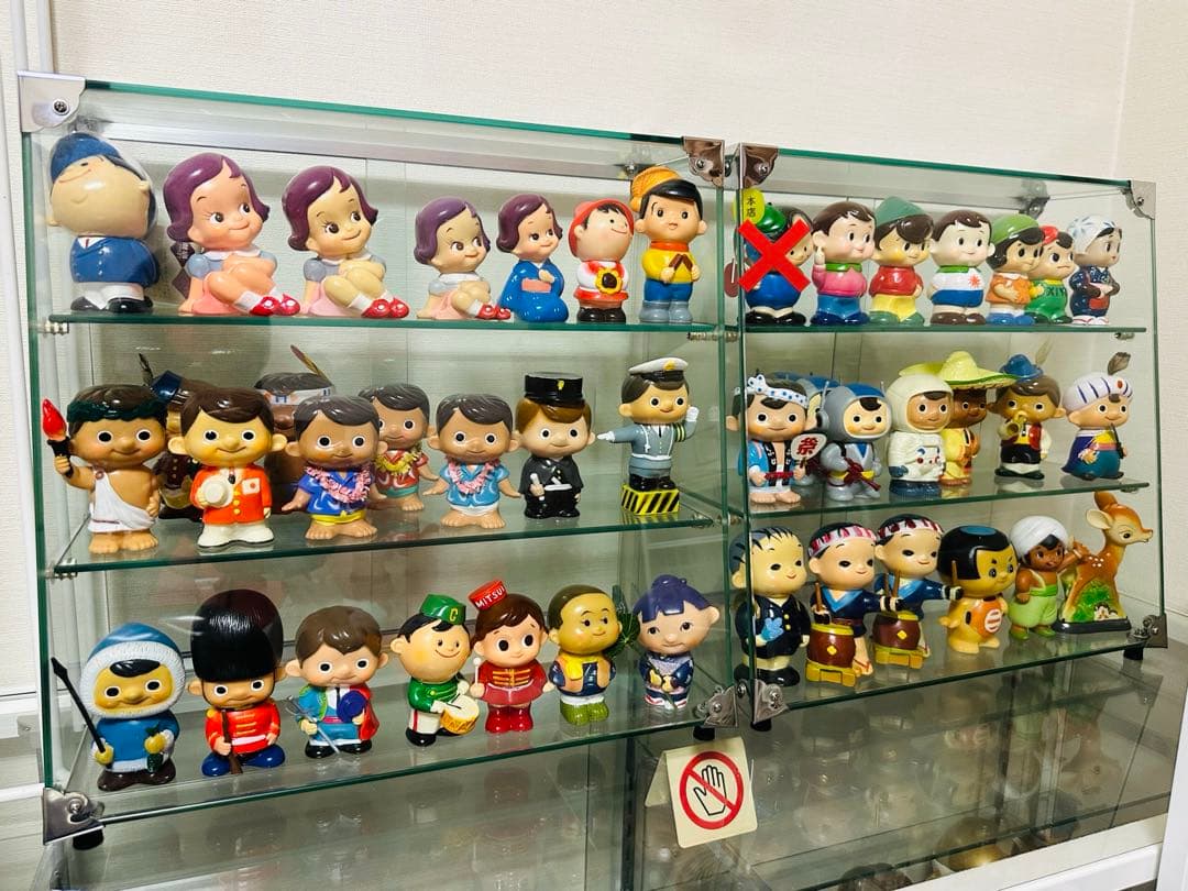 非売品　銀行貯金箱　地方銀行　ソフビ人形　昭和レトロ ❌以外　44個