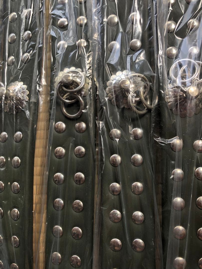 スタッズデザイン　犬　首輪（複数色）大型犬