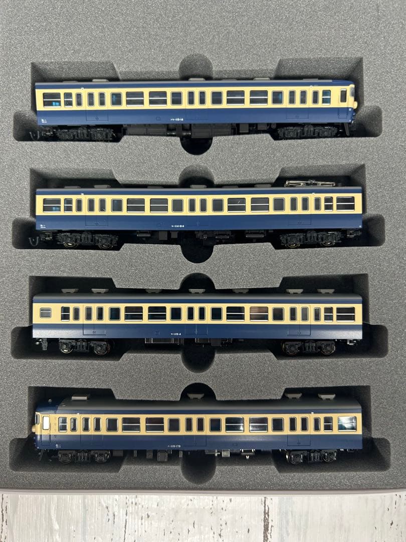 KATO 10-1119 115系 800番台 横須賀色4両増結セット