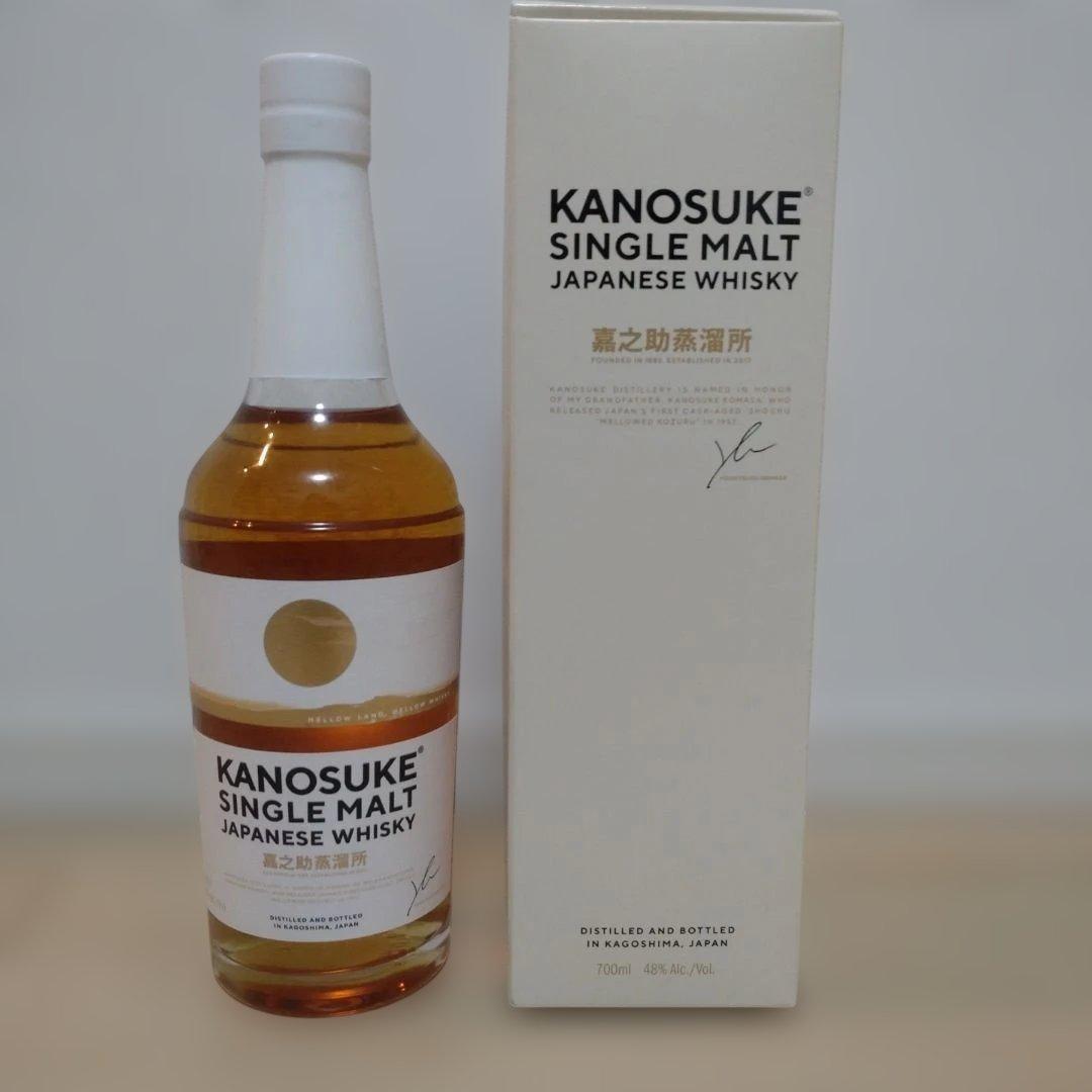 シングルモルトウイスキー嘉之助　新品箱付き