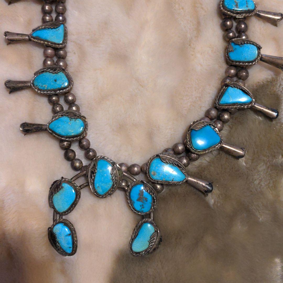インディアンジュエリー ターコイズ ネックレス