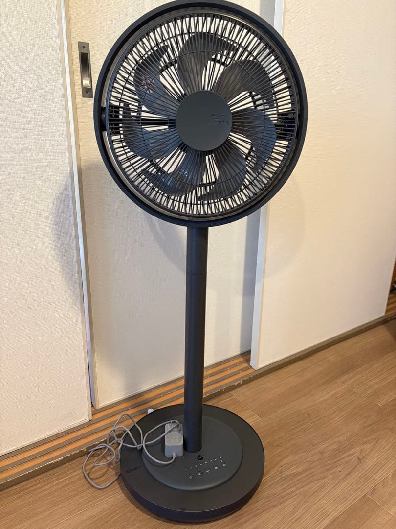 スタンド型ファン ブラック2025年製