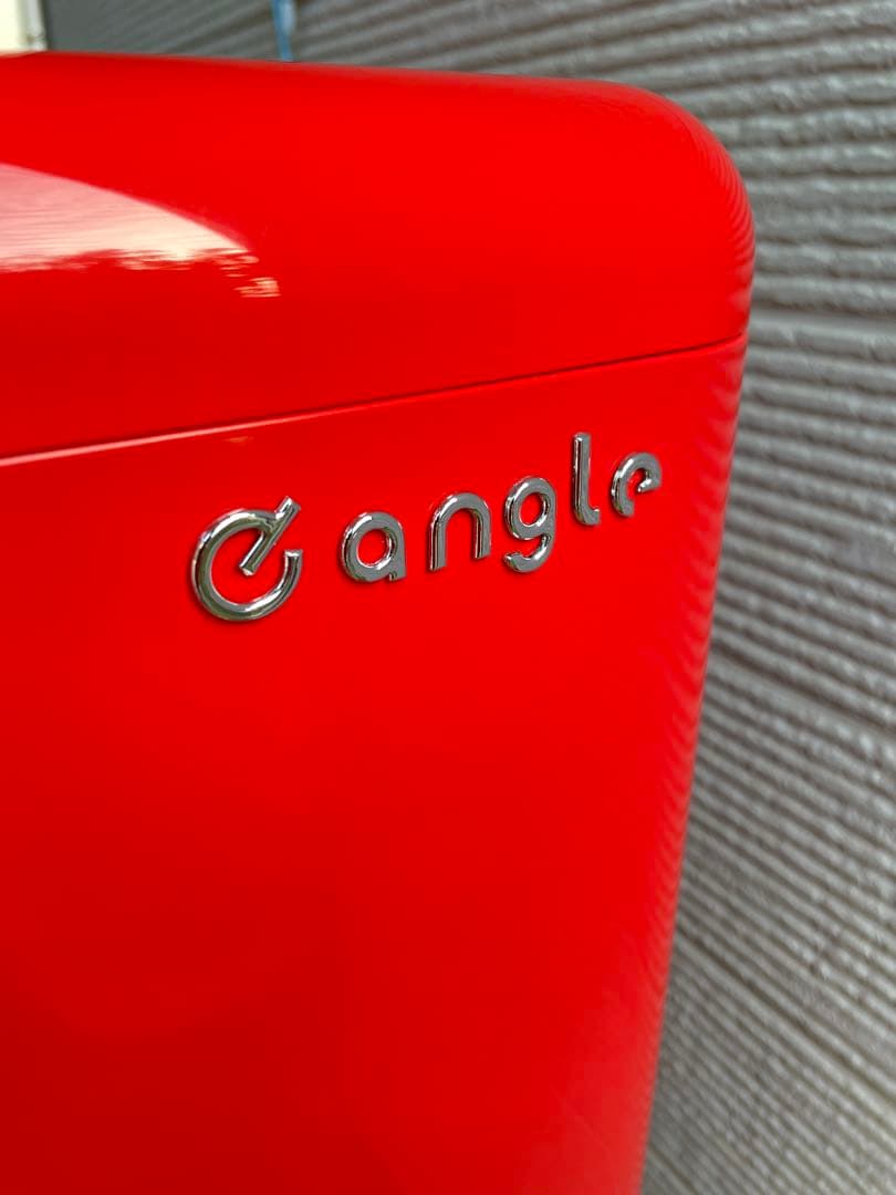 637極美品✨ エディオン レトロインバーターおしゃれレッド 2ドア冷蔵庫 単身