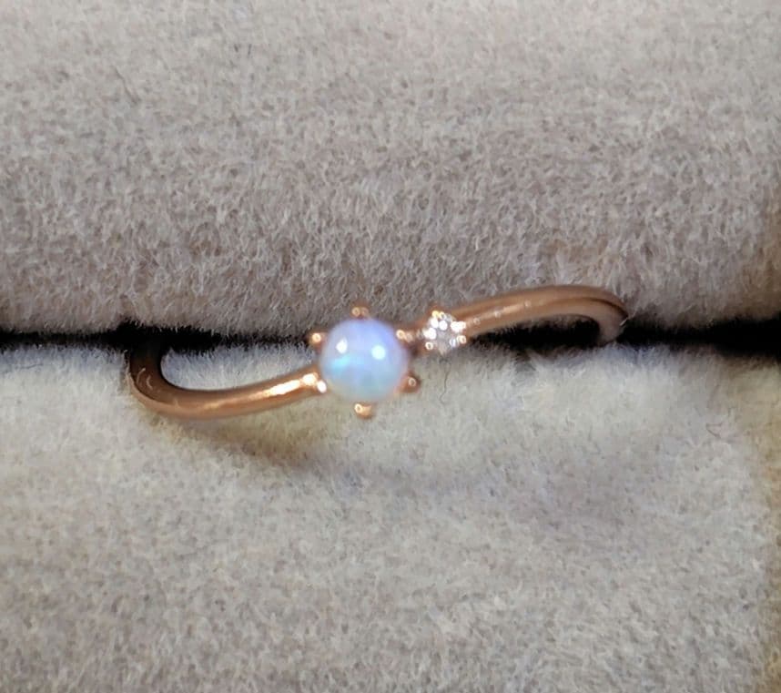 ete K10 ピンキーリング 3号