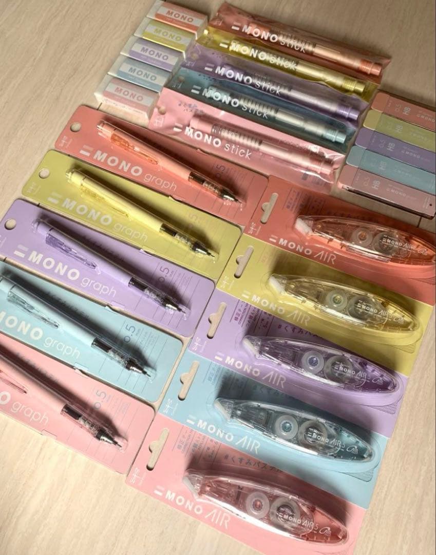 モノグラフ MONO 【限定】くすみパステルカラー　シャーペン　文房具