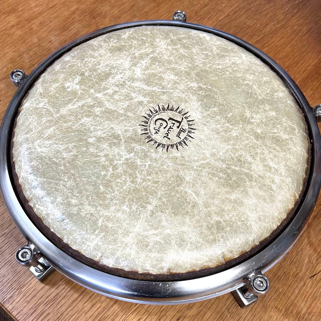 Pearl トラベルコンガ　トゥンバサイズ、12.5インチ x 3.5インチ