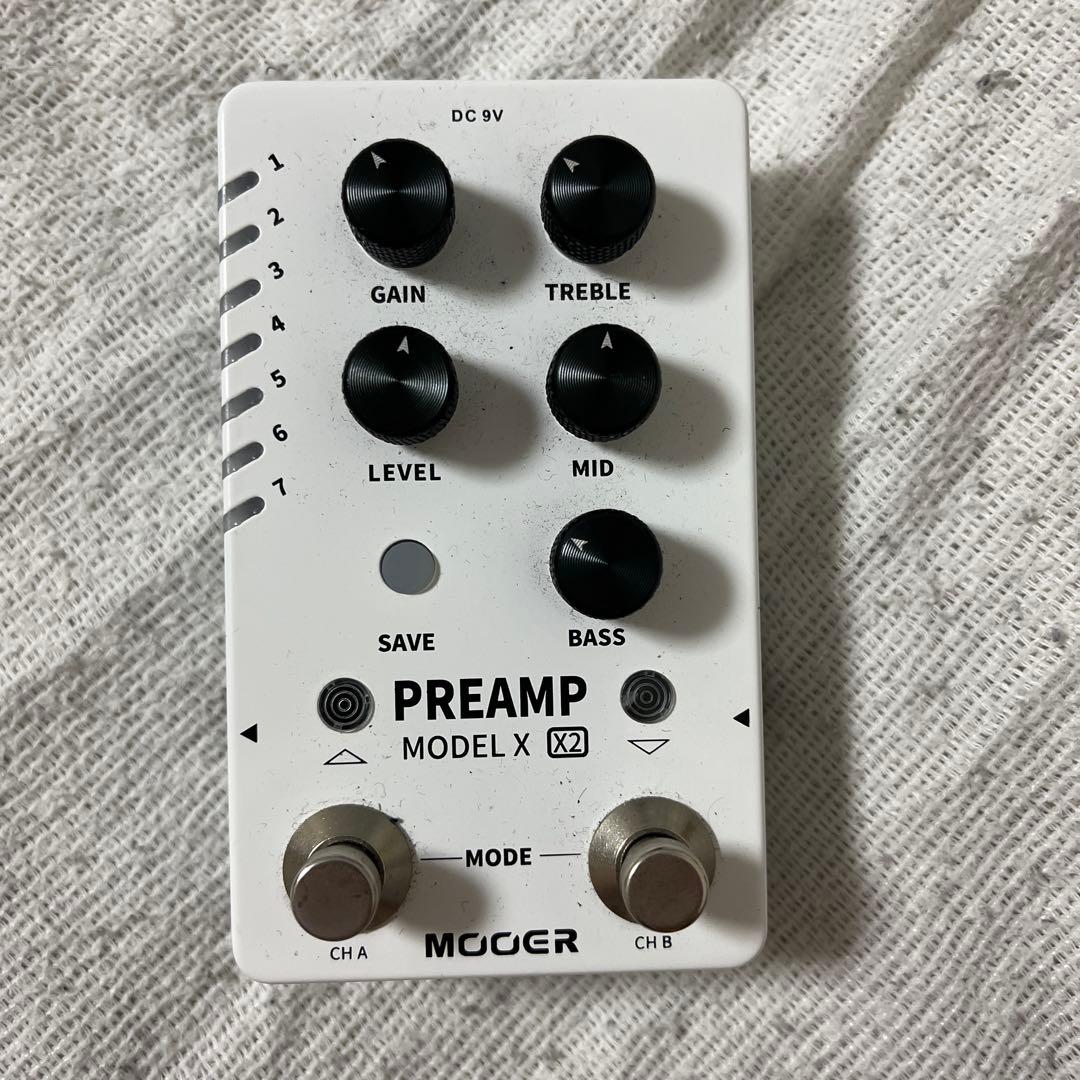 MOOER MODEL X2 プリアンプエフェクター