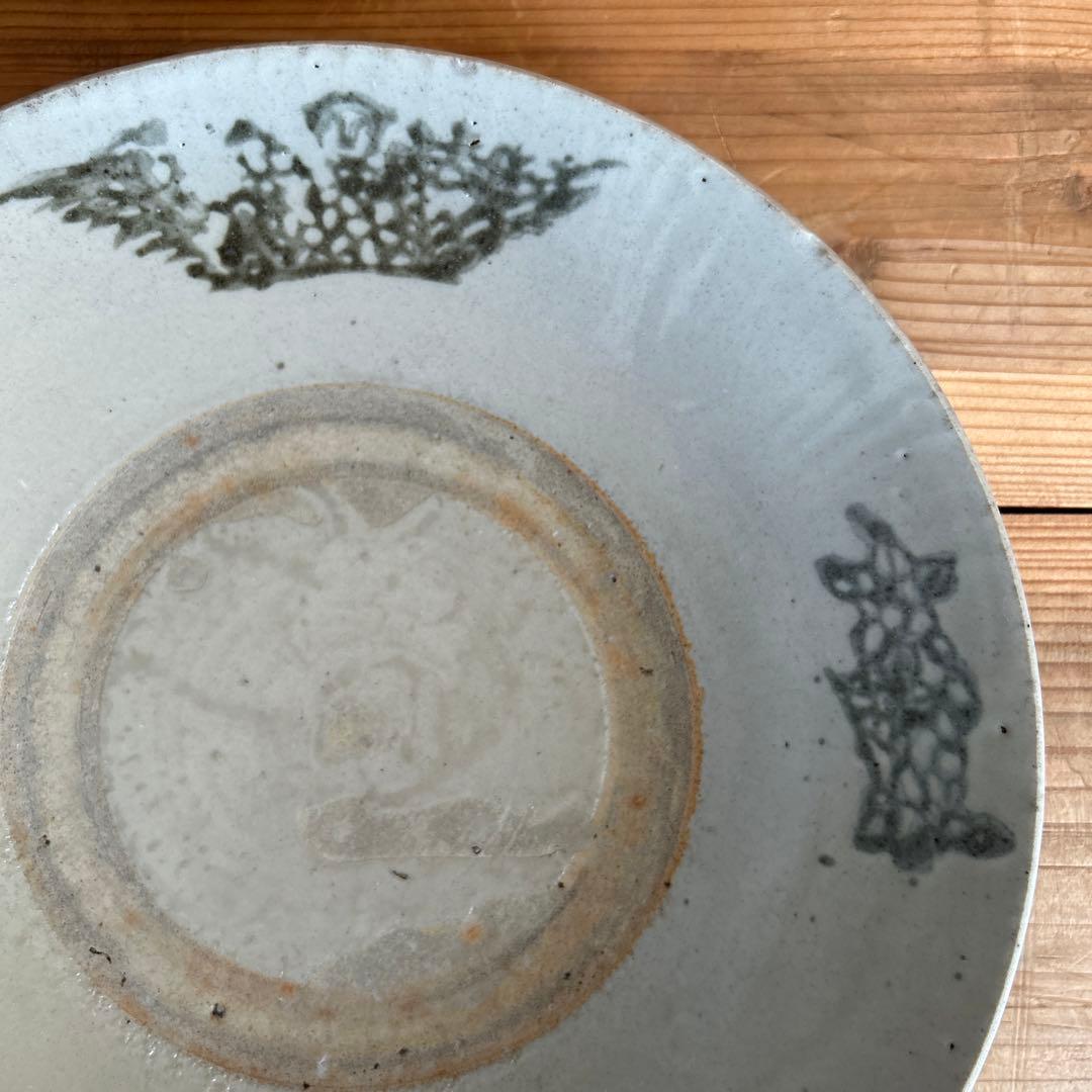 中国南方民窯 印判 8寸（24.5㎝）民藝 安南