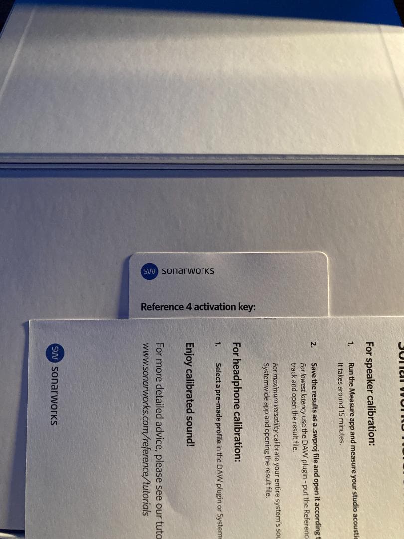 美品 Sonarworks ( ソナーワークス ) / Reference 4