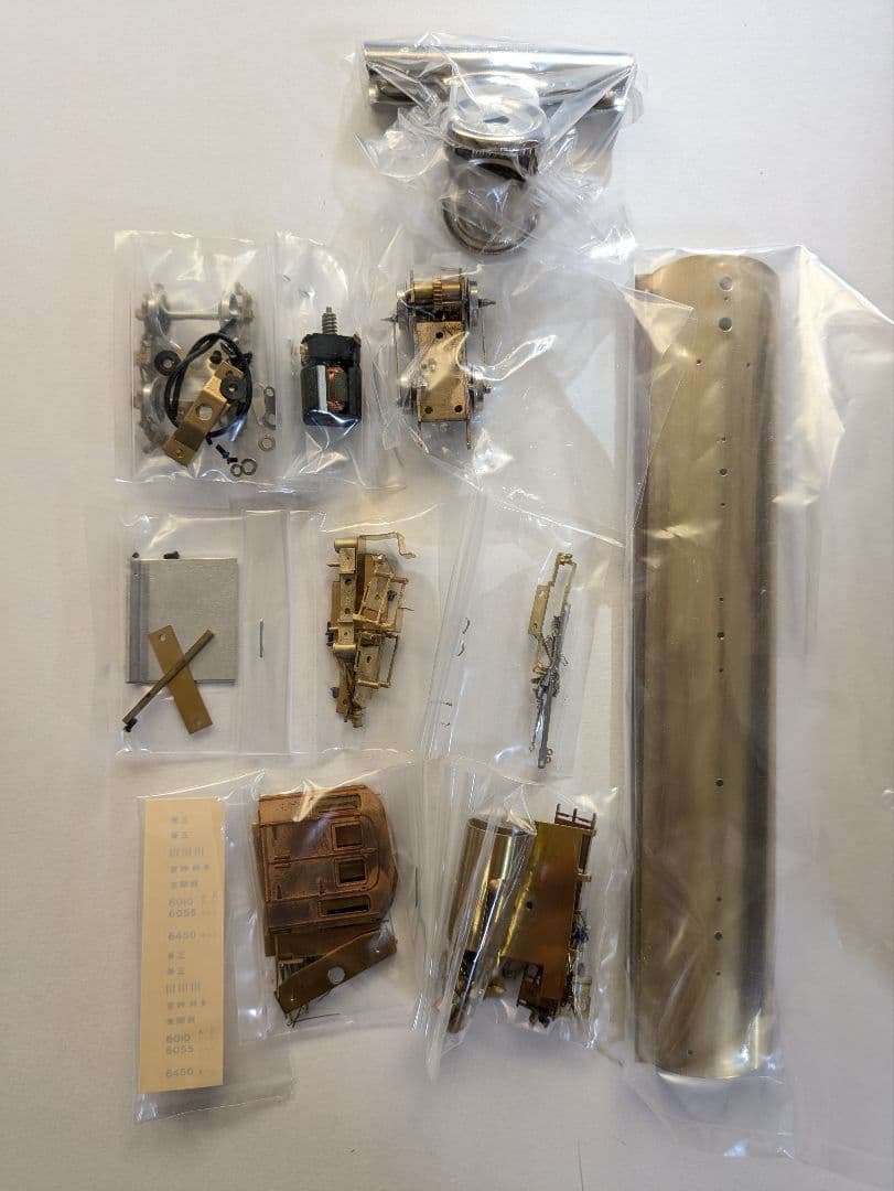 珊瑚模型店 HOゲージ 蒸気動車 古典大系 ジハニ ベースキット