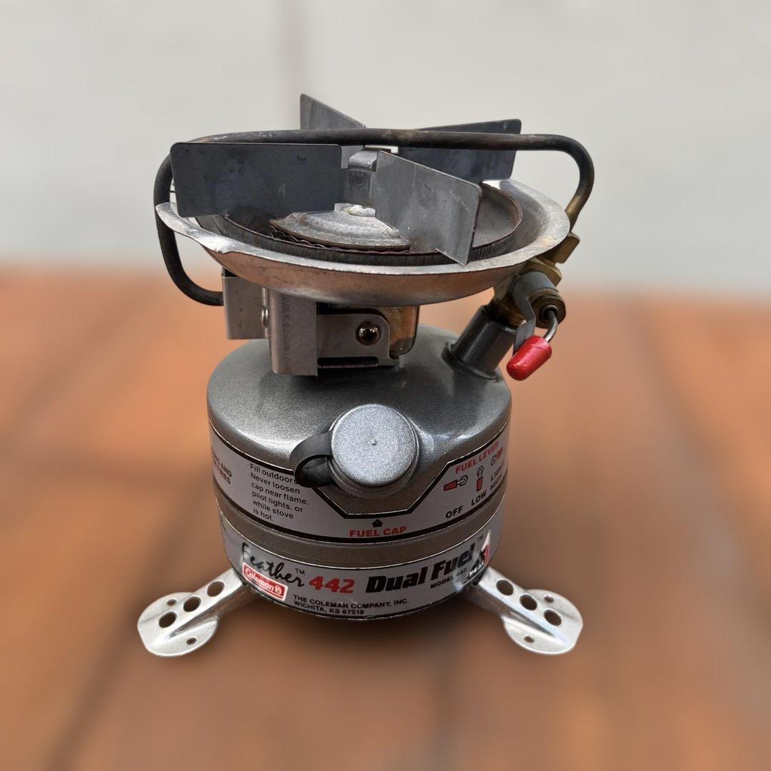 コールマン　フェザー442デュアルフューエルストーブ