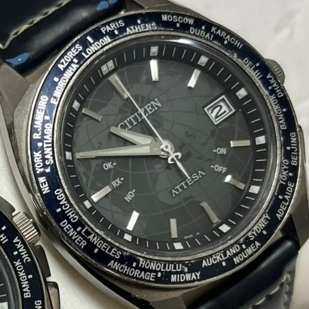 CITIZEN ATTESA 電波ソーラー 社外バンド