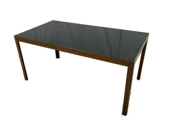 ACTUS DALLA ダイニングテーブル BK-GLAガラス天板アクタスダラ