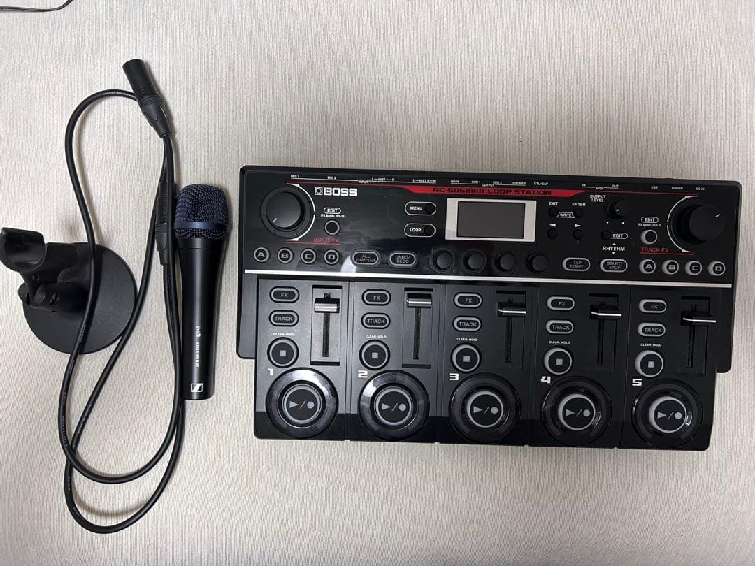 4*r様 BOSS RC-505mkⅡ + SENNHEISER e945