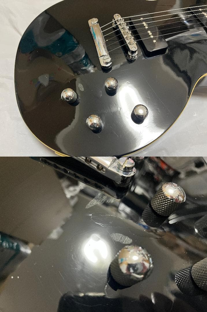 epiphone Les Paul Standerd 黒 P-90