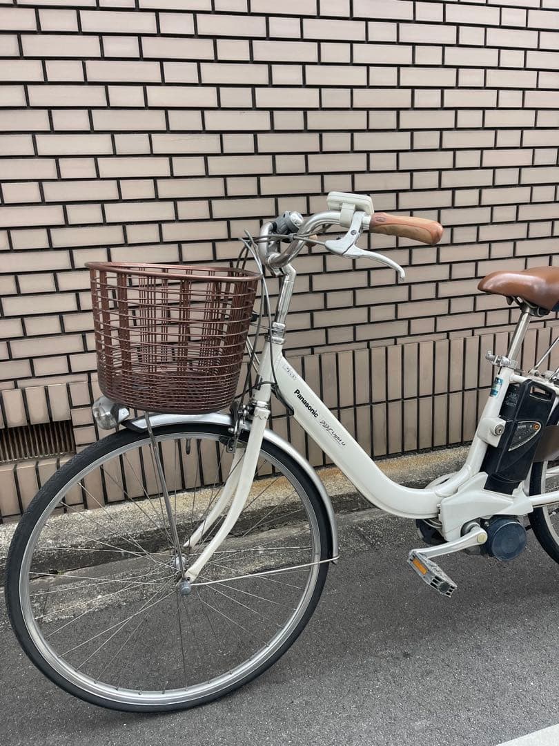 8.9ahパナソニック電動アシスト自転車26インチ