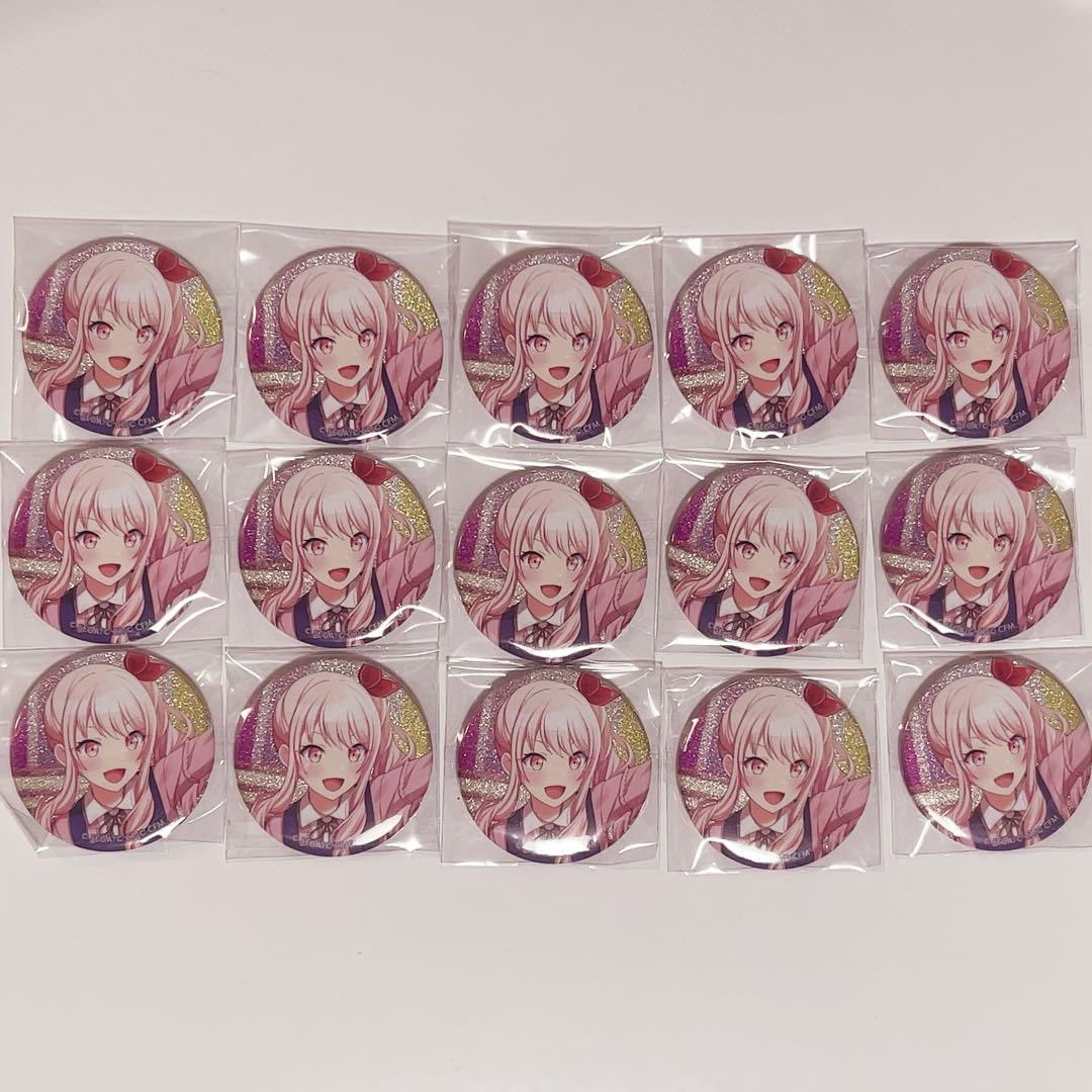 プロセカ 暁山瑞希 ホワイトデー グリッター缶バッジ 17b