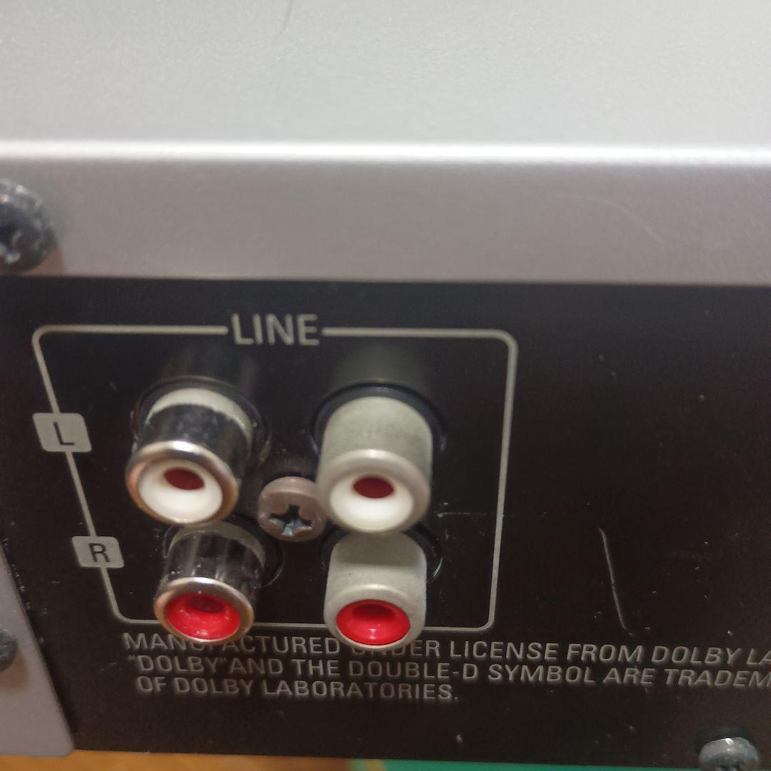 訳アリ DENONデノン ステレオカセットデッキDRR-F102本体のみ