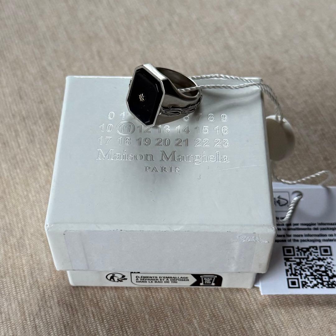3新品51%of メゾン マルジェラ エングレーブ クォーツ リング 指輪