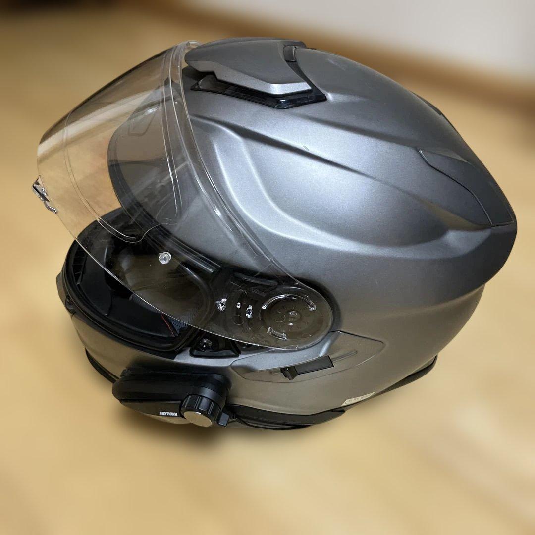 SHOEI フルフェイスヘルメット gt-air2、インカム、収納袋付き