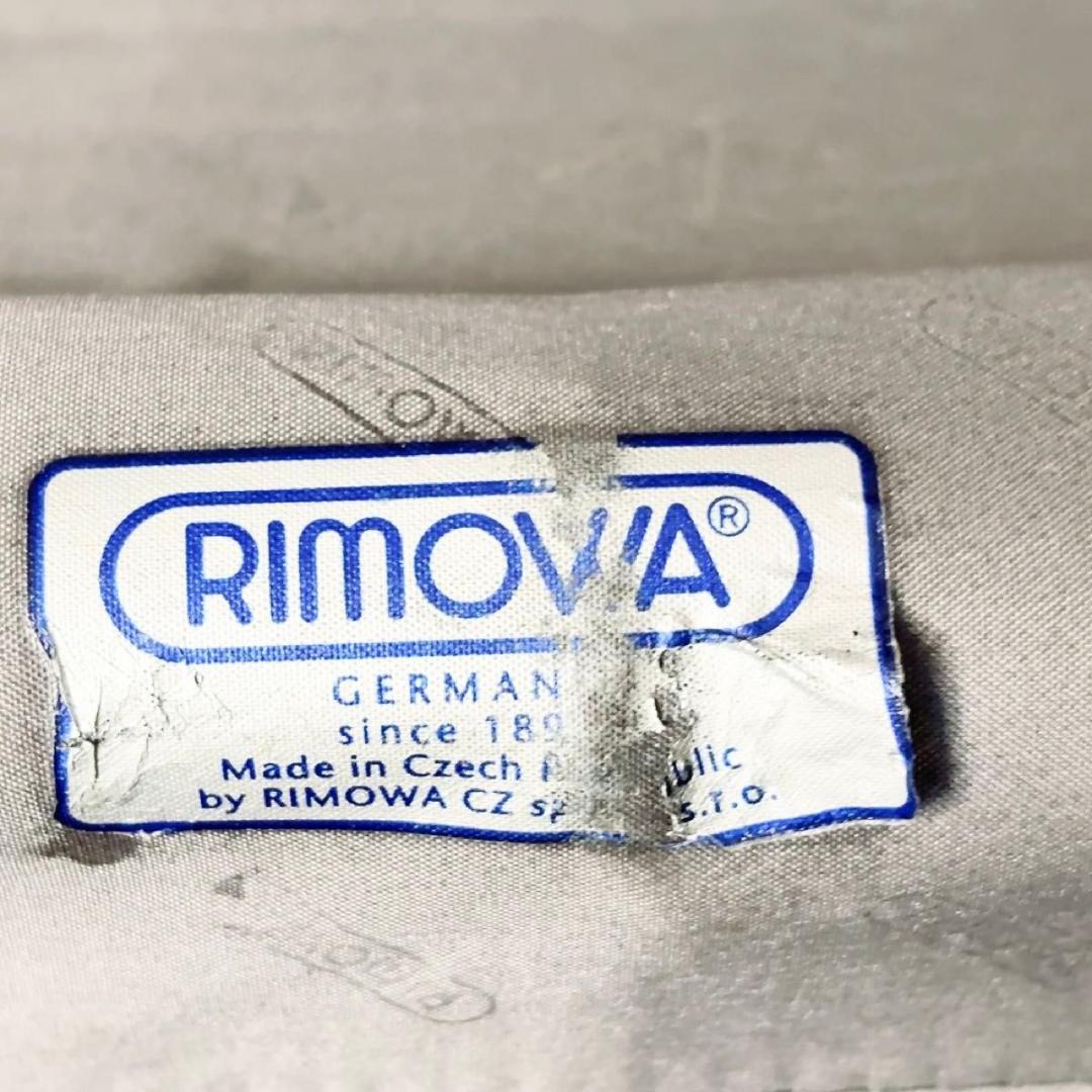RIMOWA サルサ デラックス 4輪 スーツ ケース キャリー　リモワ 中古