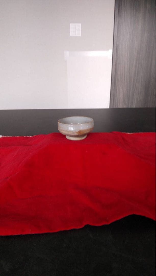 李朝盃　朝鮮美術　古陶磁　韓国美術　李朝　白磁　祭器　明器