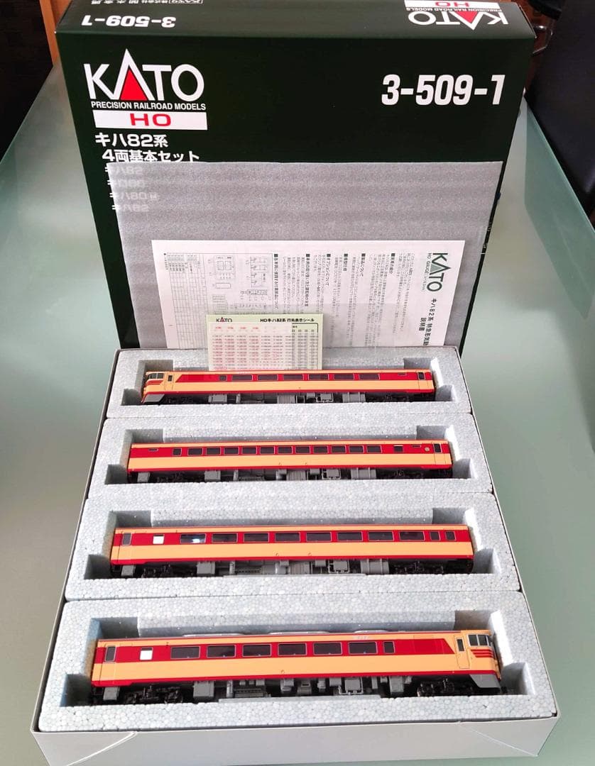 KATO HO 3-509-1 キハ82系 4両基本セット