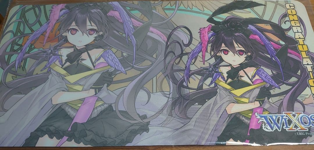 ウィクロス　プレイマット　黒点の巫女　タマ