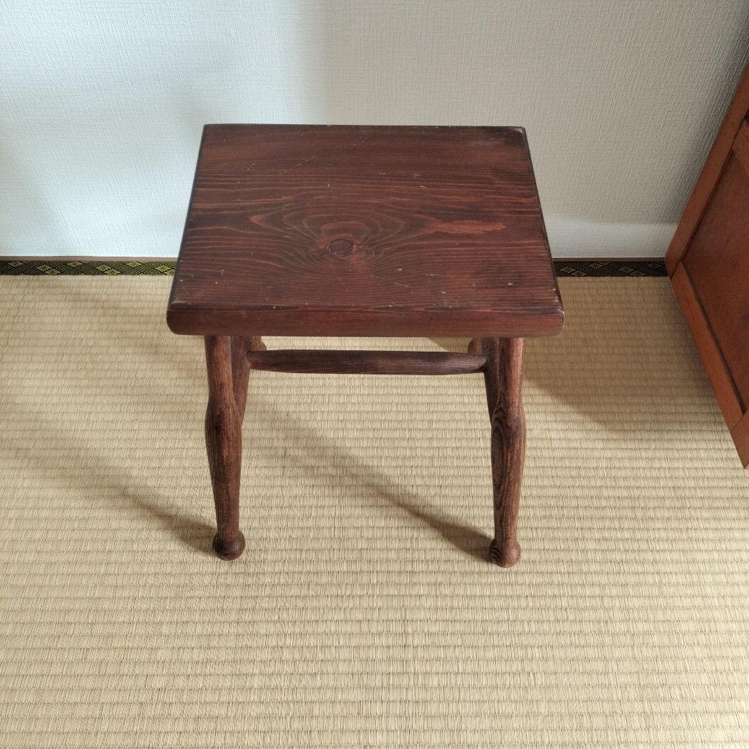 イギリスアンティークスツール　英国アンティーク木製チェア